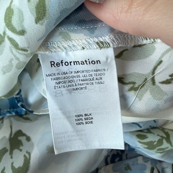 New Reformation Veria Silk Dress - Picture 4 of 5